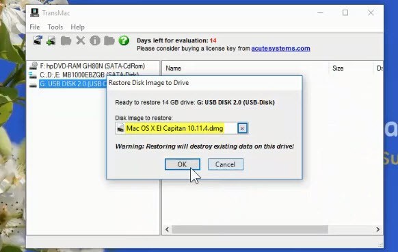 Create A Bootable Usb Drive From A Dmg File On Windows